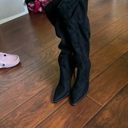 MIX Black High Boots