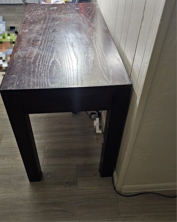 Solid Wood Computer Desk