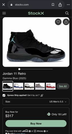 Air Jordan 11 Retro Gamma Blue