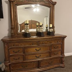 Five Piece King Size Bedroom Set