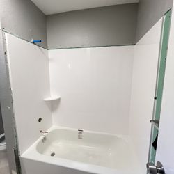 New Tub Or Shower  Surround
