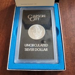 1883cc Morgan Silver Dollar Carson City Low Mintage!