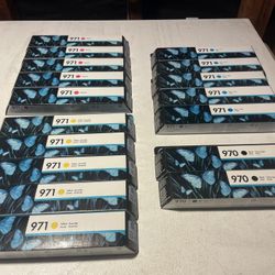 HP Printer Ink Cartridges(Black, Cyan, Magenta, Yellow)