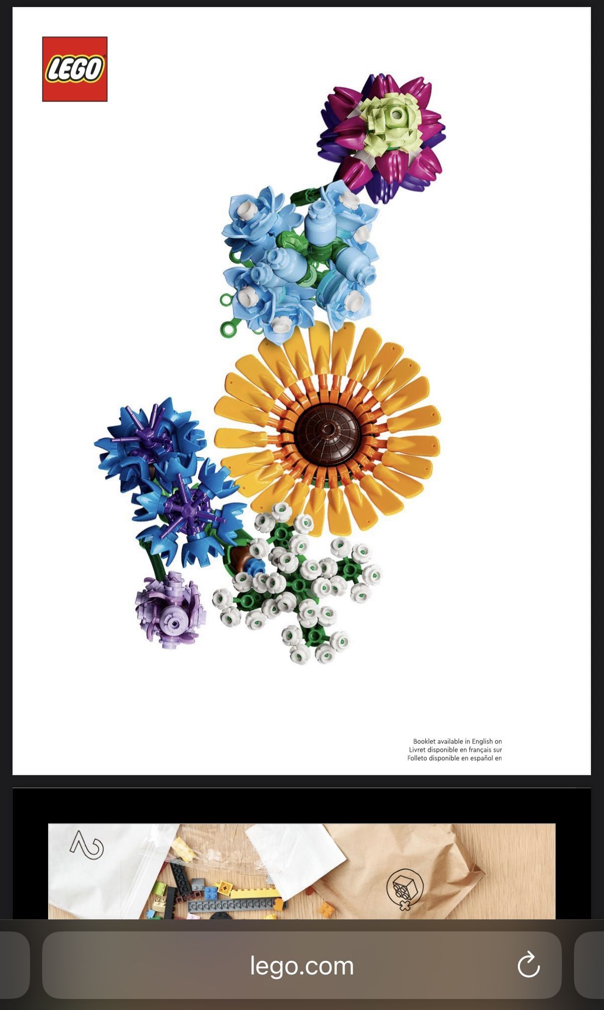 Lego Wildflower Boquet
