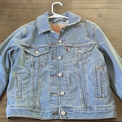 Woman's Levis Strauss & Co Light Blue Denim Jacket Size S