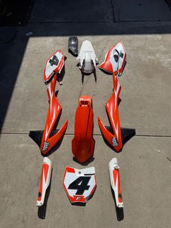 2018 250 sx Ktm full body plastics