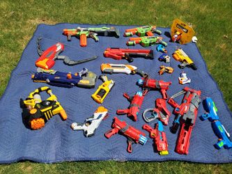 24 piece Nerf BoomCo lot Asking 125 for everything Pick up is in allen tx