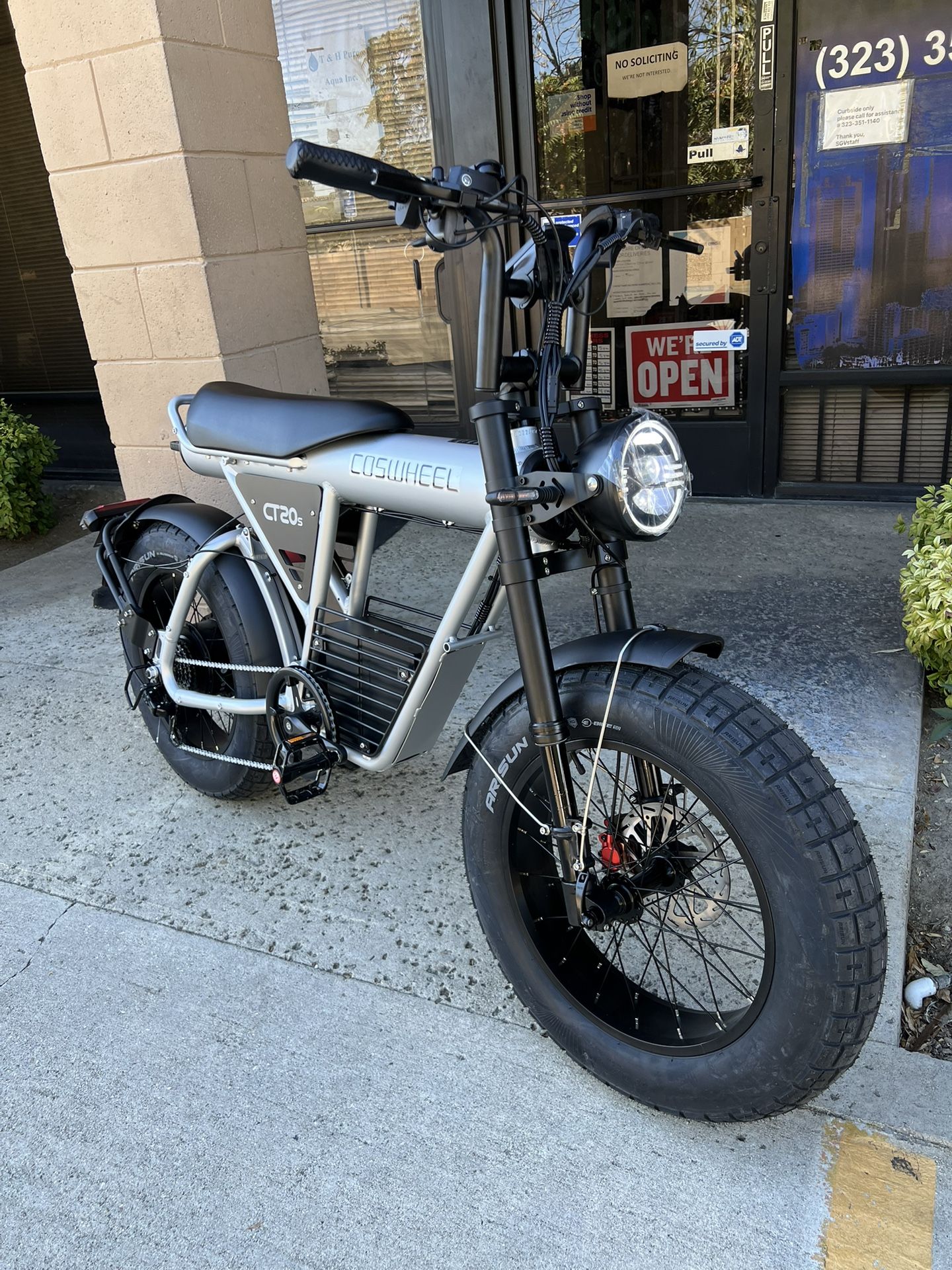 COSWHEEL CT20S Dual Suspension 2000W Peak Electric Bike