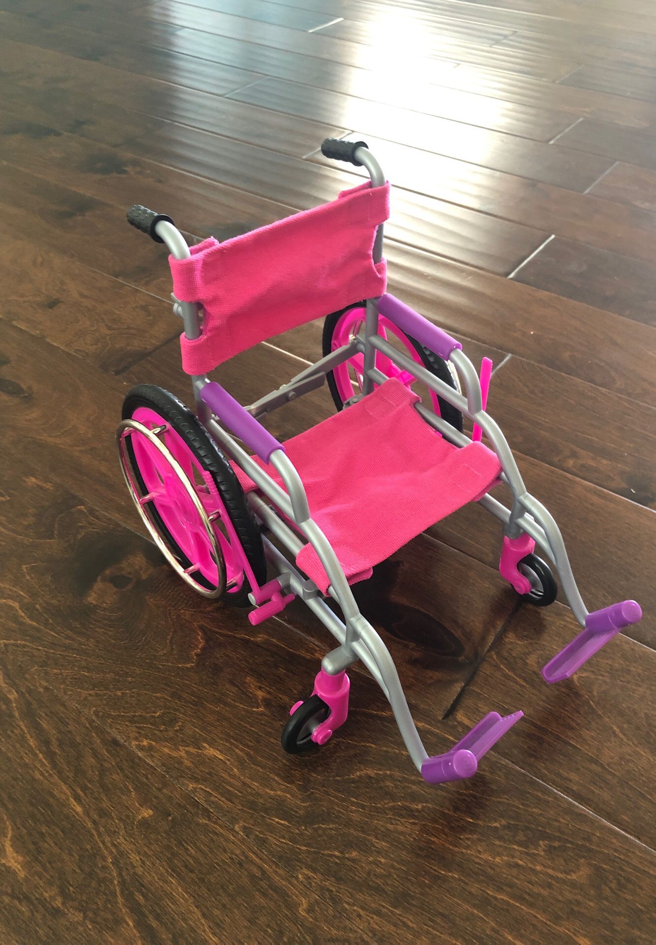 Doll Wheelchair, Cast, and Crutches
