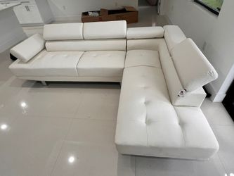 Brand New Leather Sectional Sofa / In Box 📦 / Same Day Delivery 🚚 
