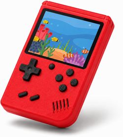 Retro Handheld Games Console Built-in 500 Video Games, 3.0 Inch Screen Portable Handheld Emulator, 1020mAh Rechargeable Battery,Mini Travel Retro Gami