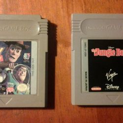 Toy Story-The Jungle Book-Nintendo Game Boy