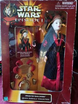 Star Wars Episode I Ultimate Hair Queen Amidala - Queen Amidala Collection (1998)