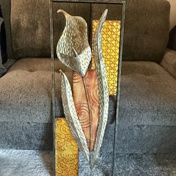 Elements Brand Metal Flower Wall Art Decor