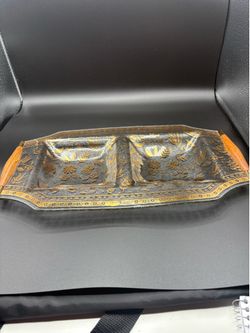 Vintage Georges Briard Divided Serving Tray