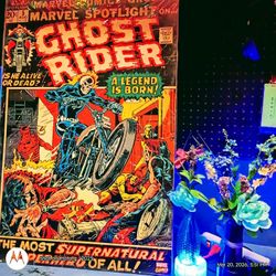"MINT CONDITION COLLECTIBLE GHOST RIDER POSTER"