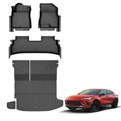 Full Set New Floor Mats & Cargo Liner & Backrest Mat Compatible w/ Buick Envista 2026 2025 2024