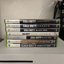 Xbox 360 Games (Call Of Duty)