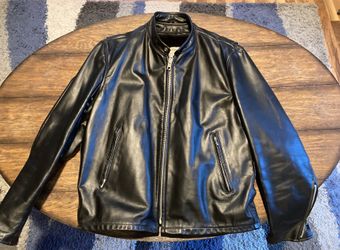 Men’s Leather Biker Jacket