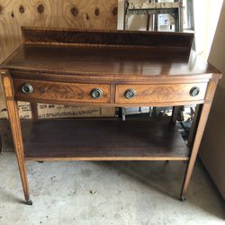 Antique Serving Table