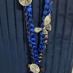 Braided Graduation Ribbon Lei Honor Cord Gift for High School College Student Grad Party Decoration