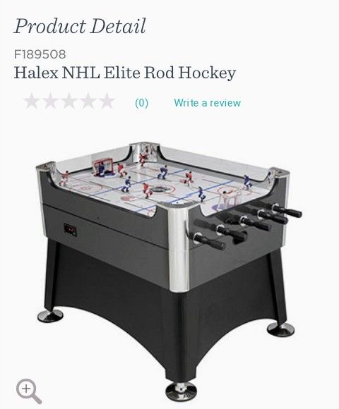 Halex Nhl Elite Rod Hockey Table Vintage 100obo For Sale In