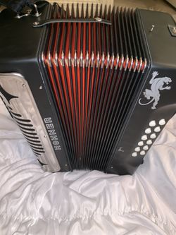 Used hohner panther accordion for sale online