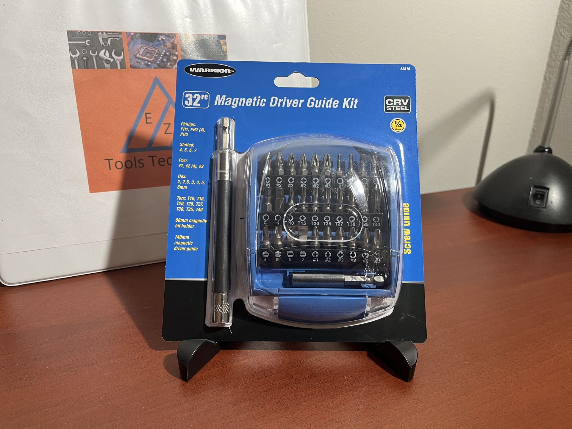 32 pc magnetic driver guide kit