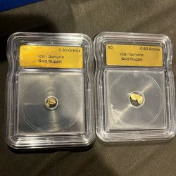 .9 Gram Icg Gold Nugget