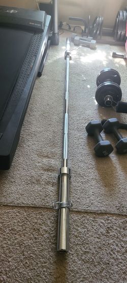 Olympic barbell 84 inches