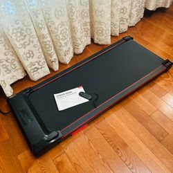 Underdesk treadmill Workout Easy To Carry, Portable Wheel. 