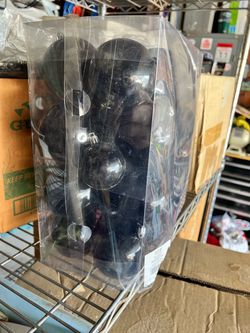Black Halloween ornaments