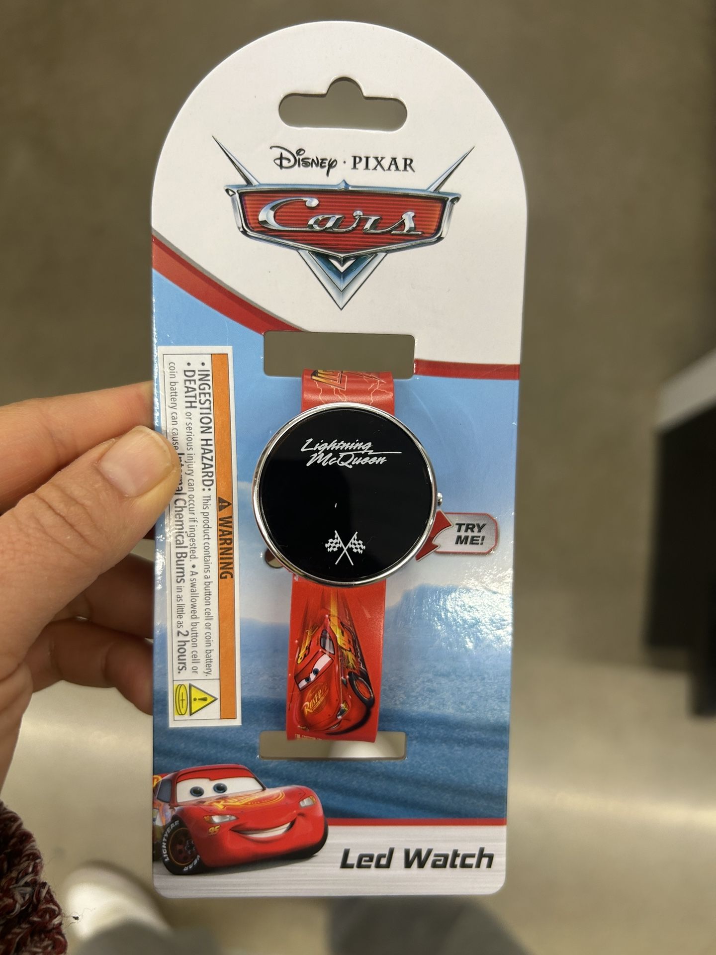 NWT Pixar Lightning Cars LED Watch