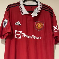 Adidas Manchester United Soccer Jersey Size XL Men New 