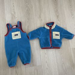 Patagonia Fleece Bib and Jacket