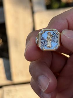 Solid 14k gold ring