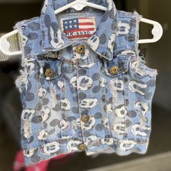 Vintage Mickey Jean Jacket 