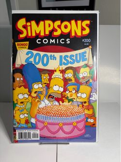 Simpsons comic issue 200