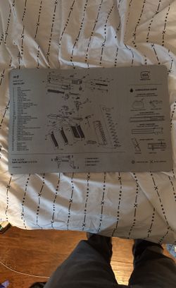 Glock Gen 5 Cleaning Mat