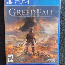 Greedfall - PS4 Game - New Not-Opened Still Sealed - See Photos