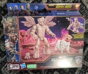 Hasbro Marvel Groot, Cosmo & Rocket Figure Set