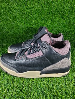 Size 10.5W / 9 Mens - Air Jordan 3 A Ma Maniere Black While You Were Sleeping