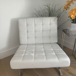 Modern White Chair