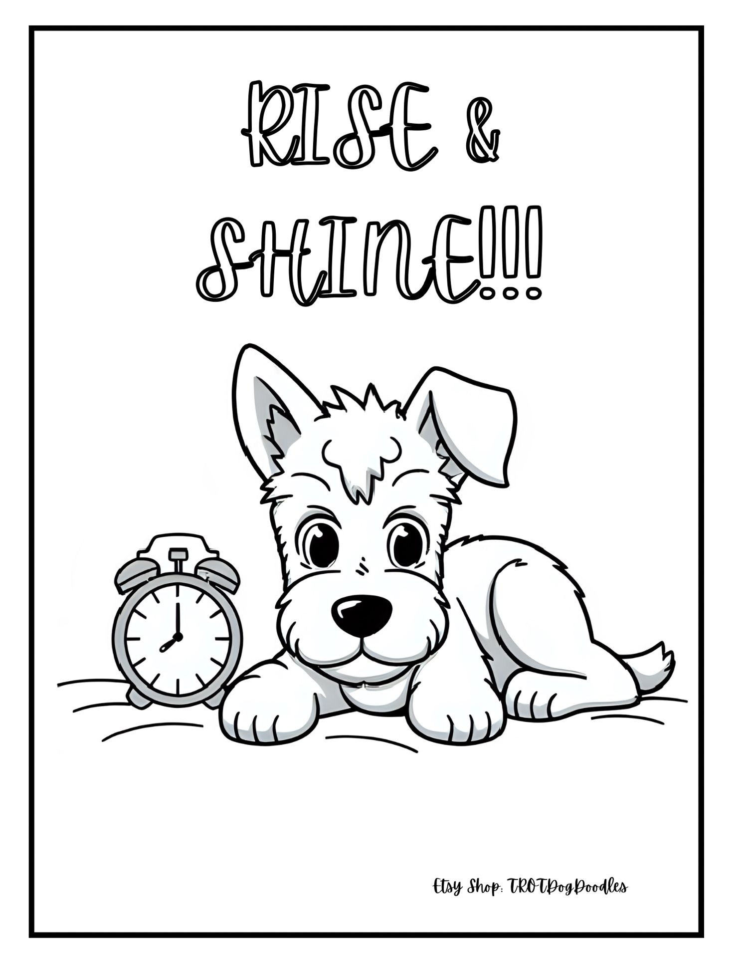TROT Coloring pages (Back To school)