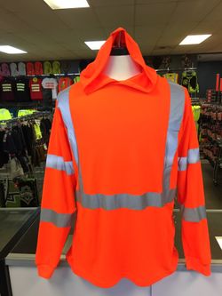 Class 3 Fleece vest with hood