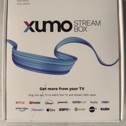 Xumo Stream Box – 4K UHD Streaming – Brand New in Box
