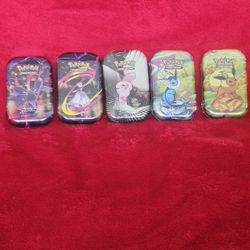 Pokemon Mini Tins $100