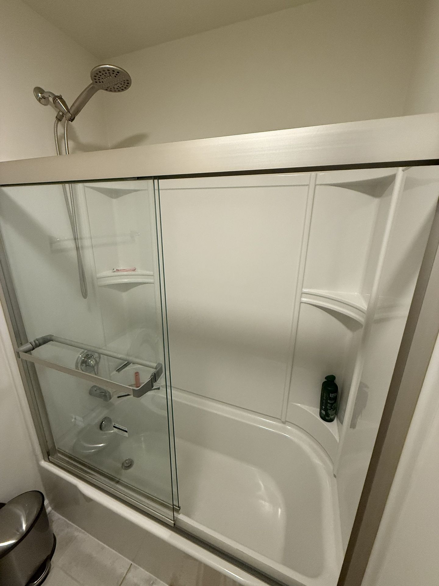 Bath Tub, Shower Door And Shower