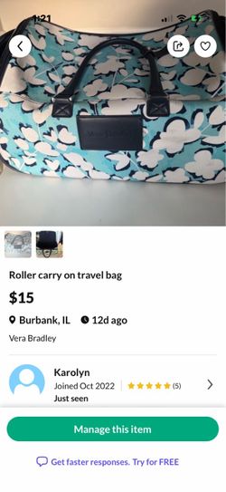Roller Carry on Bag