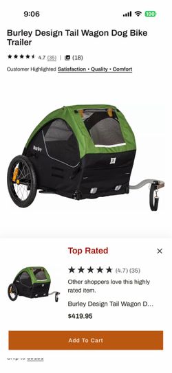 Burley Tail Wagon Bike Trailer